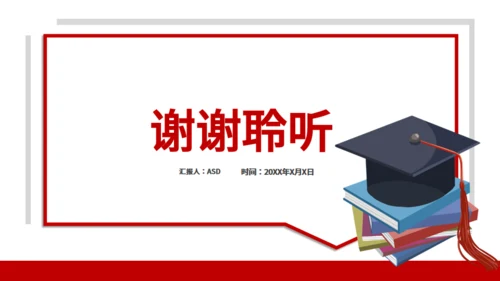 大学本科毕业论文答辩通用PPT模板