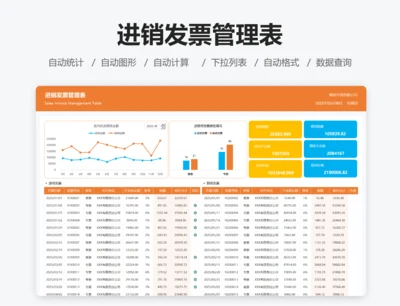 发票登记统计表
