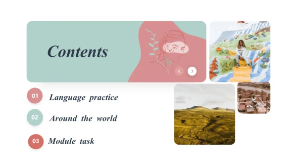 Module 7English for you and me  Unit 3 Language in