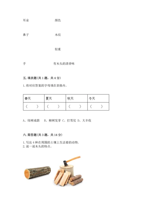 教科版科学二年级上册《期末测试卷》加答案解析.docx