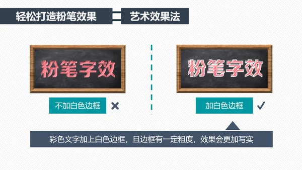 如何打造手绘粉笔效果PPT教学课件