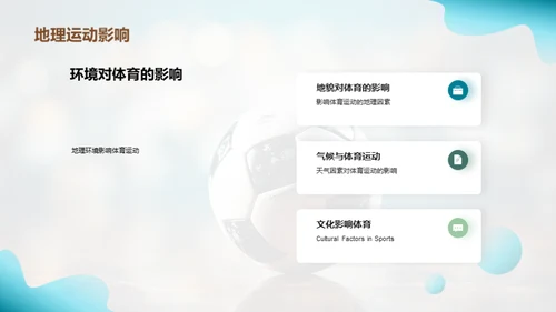 体育:地理文化的镜像