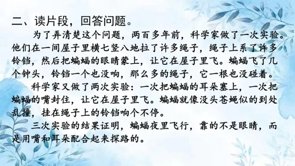 部编版语文四年级上册第二单元复习课件
