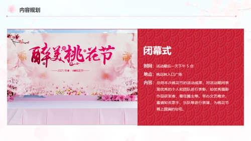 小镇桃花节策划方案通用PPT