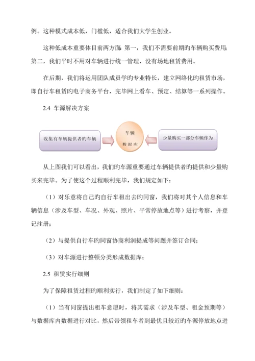 创新创业大赛综合计划书.docx