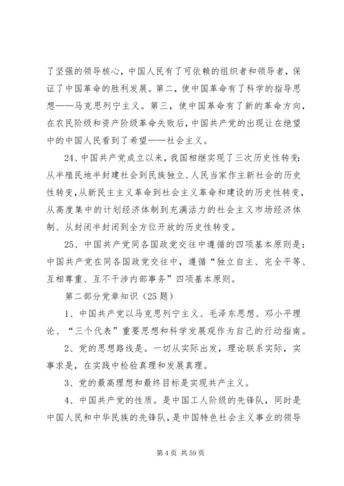 《党的知识100题》.docx