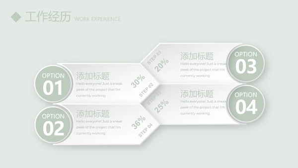 绿色淡雅小清新个人简历自我介绍动态PPT模板
