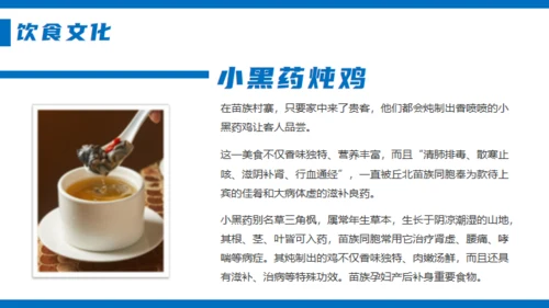 苗族风情文化介绍通用PPT模板