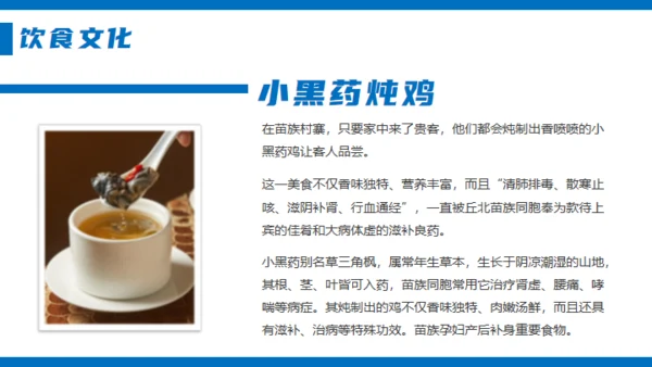 苗族风情文化介绍通用PPT模板