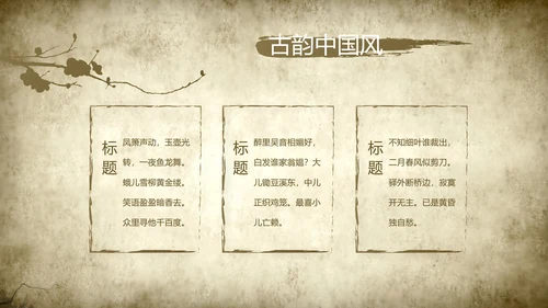 中医文化工作总结汇报计划动态PPT模板