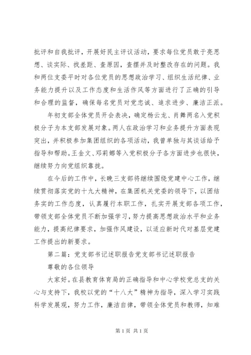 报社党支部书记年度述职报告.docx