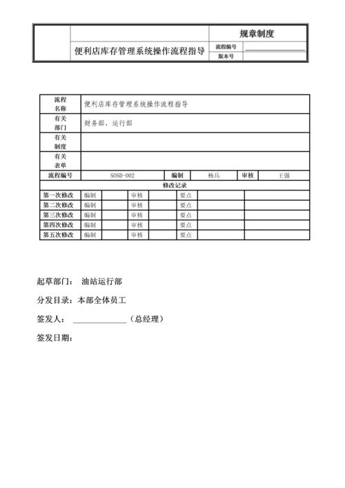 加油站便利店商品库存管理系统操作流程.docx