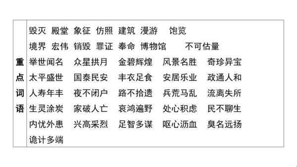 统编版语文五年级上册第四单元核心知识梳理课件