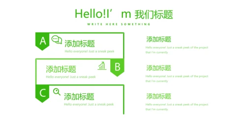 绿色小清新医药营销团队管理动态PPT