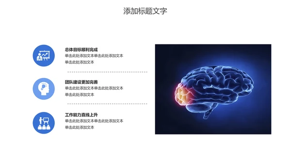 大脑医学医疗研究ppt动态模板