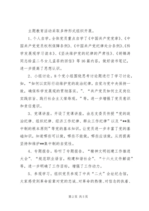 党员主题教育活动总结.docx