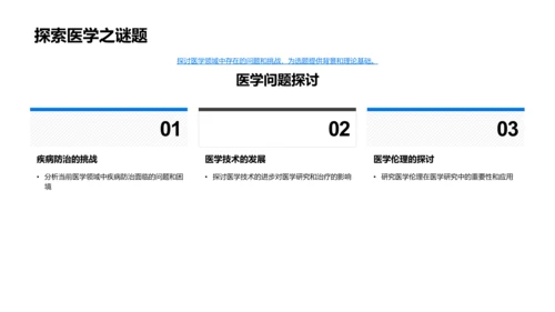 医学论文答辩指导PPT模板