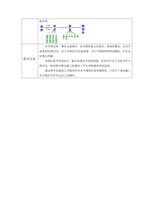 3.植物体的结构层次