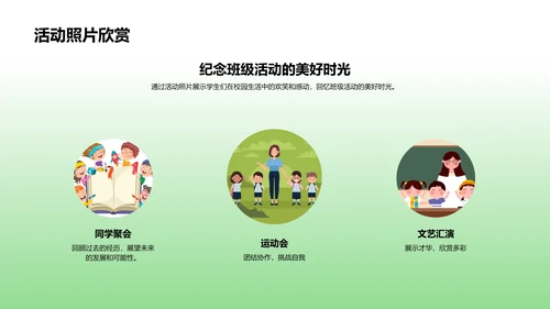 学生生活学习汇报PPT模板