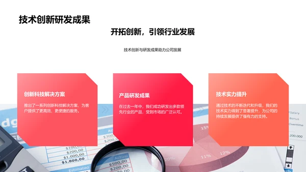 年度总结与规划PPT模板