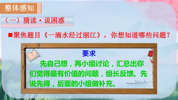 20《一滴水经过丽江》课件