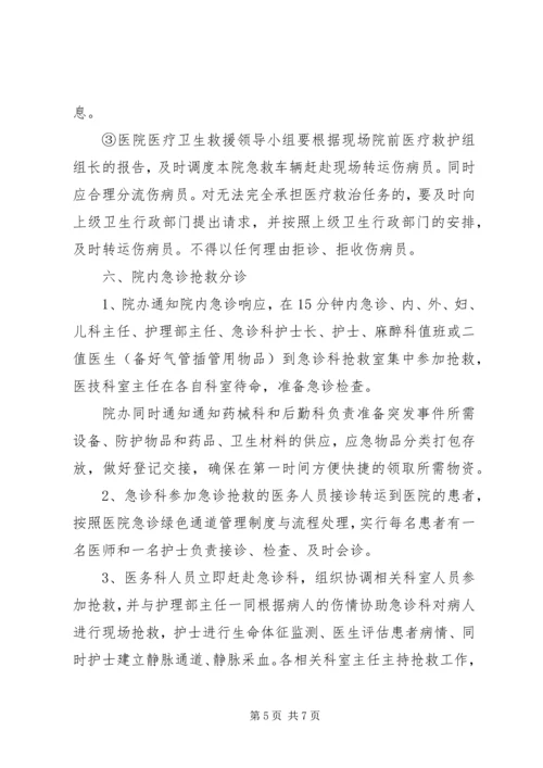 重大突发事件医疗卫生救援应急演练方案 (3).docx