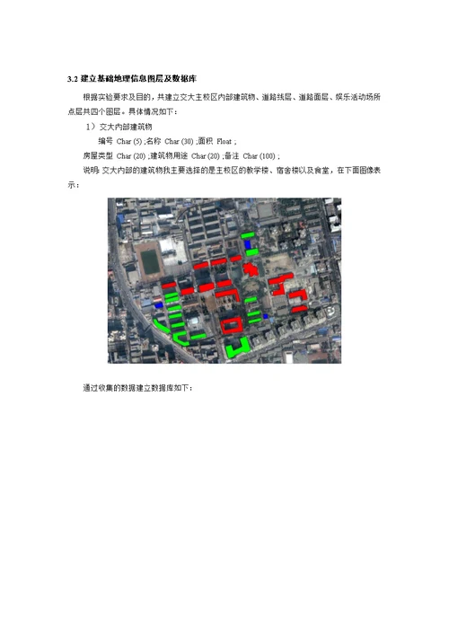 北京交通大学地理信息系统-课程设计实验报告(共14页)