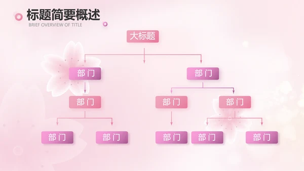 粉色爱心感恩妈妈母亲节主题动态PPT模板