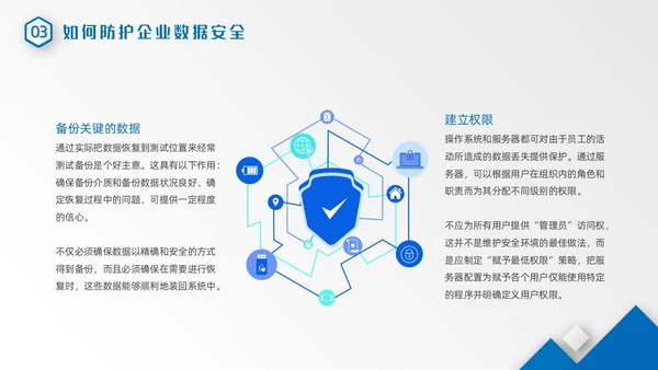 蓝色微粒体风几何形状数据安全网络信息安全培训动态PPT