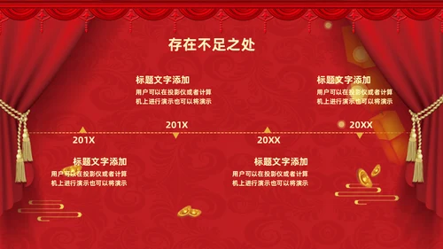 过年元旦新年晚会通用PPT模板