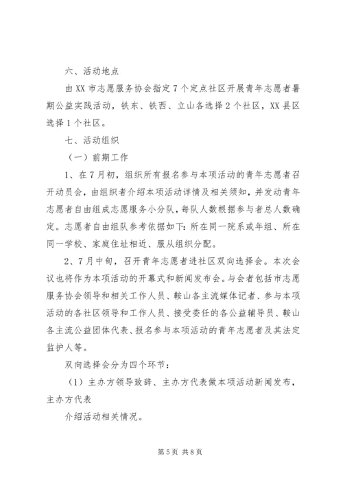 公益类项目策划书.docx