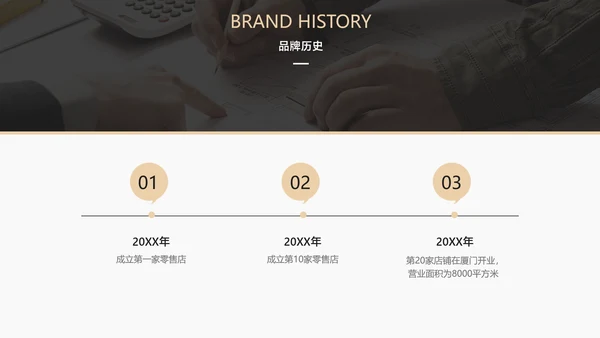 白黄简约风新品家居发布会