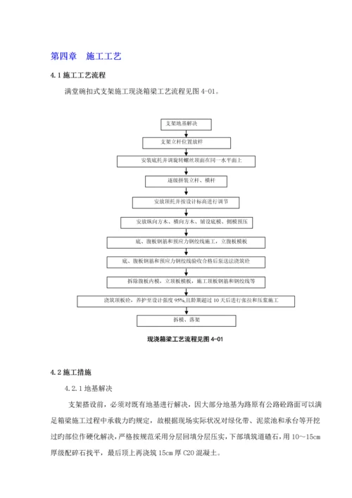 混凝土现浇箱梁满堂红支架综合施工专题方案附计算专项说明书.docx