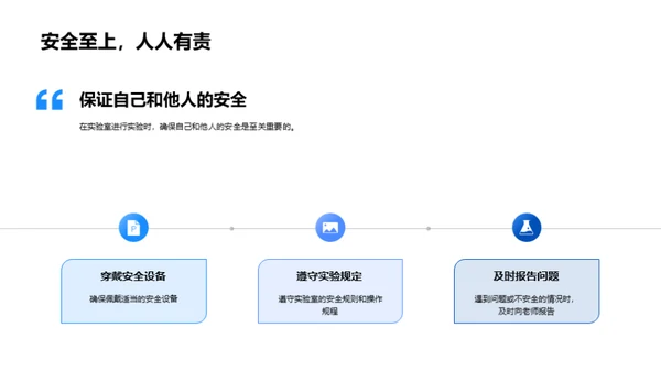 安全至上 实验室守则