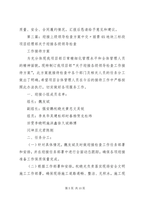 迎接上级领导检查方案 (6).docx