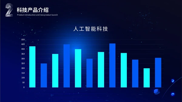 3d科技风人工智能5G科技产品介绍大数据分析科技感ppt模板