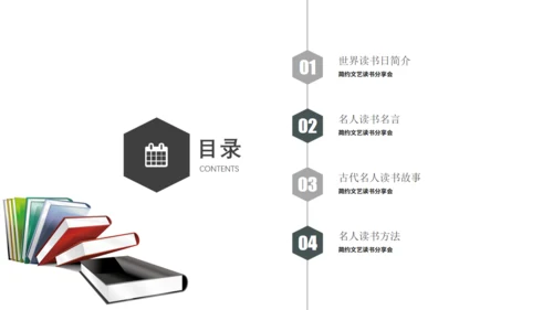 世界读书日阅读教学天卷有益通用PPT模板