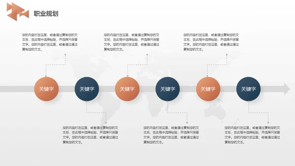 大气商务风个人转正述职报告通用PPT模板