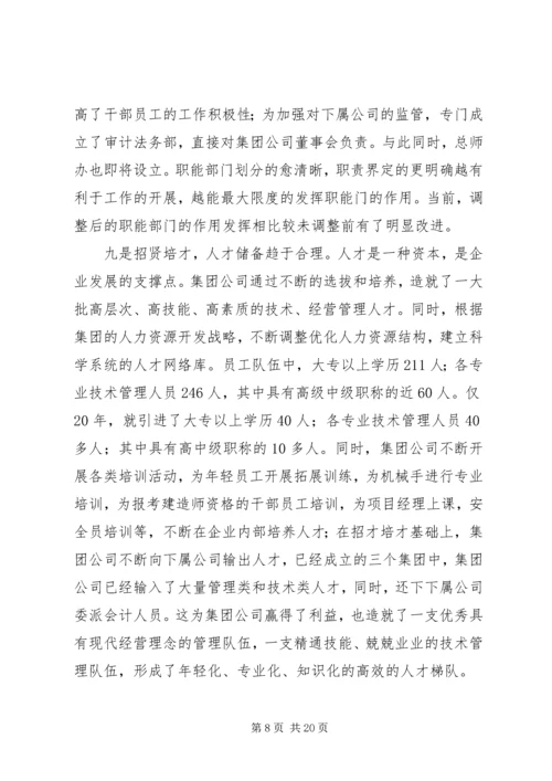 建设集团公司的总结和规划 (2).docx