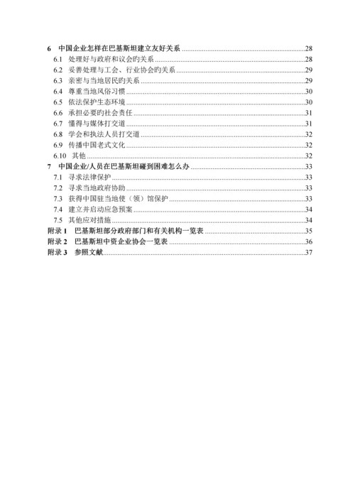 国际项目风险分析巴基斯坦.docx