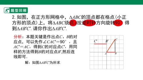 第23章 旋转单元复习  课件（共29张PPT）