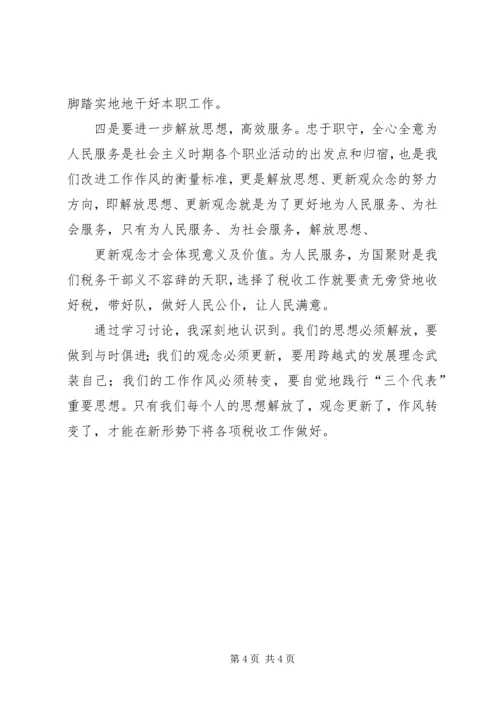 解放思想学习讨论活动学习心得体会.docx