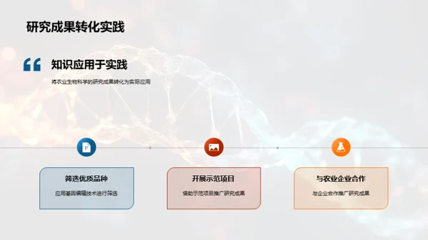 农业生物科学解析