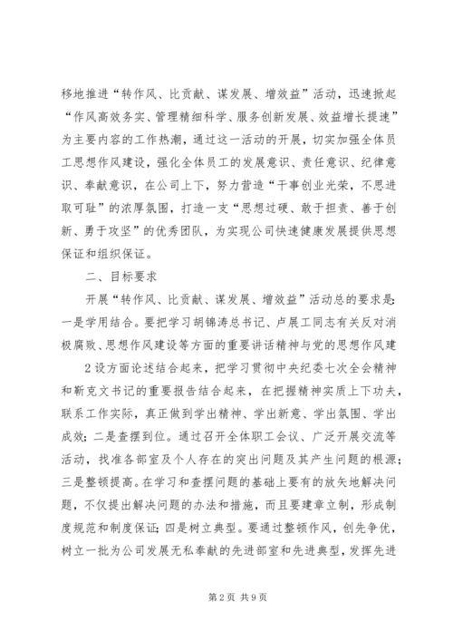 转作风、比贡献活动方案1223.docx