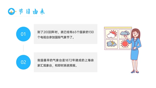 国际气象节气候变化空气质量PPT模板