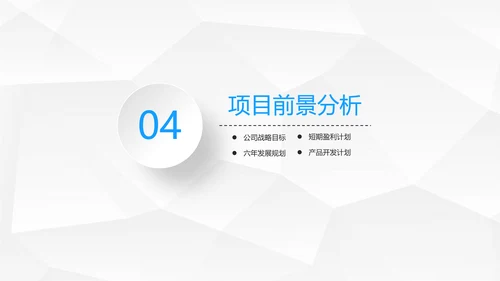 精品微立体商业项目宣传融资计划方案PPT模板