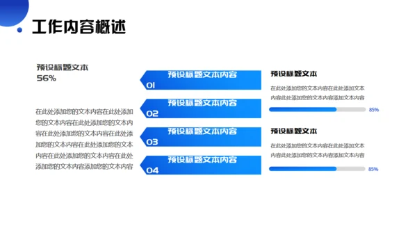 科技赋能未来蓝色发布会通用PPT模板