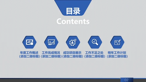 信息科技商务工作汇报通用PPT模板