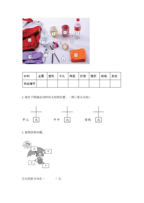 教科版科学二年级上册《期末测试卷》精品【模拟题】.docx
