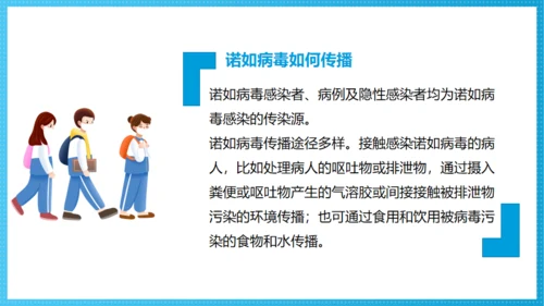 诺如病毒科普讲义卫生消费通用PPT模板